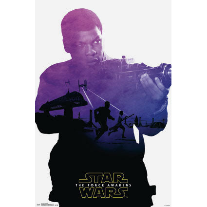 Star Wars Fin Badge Domestic Poster