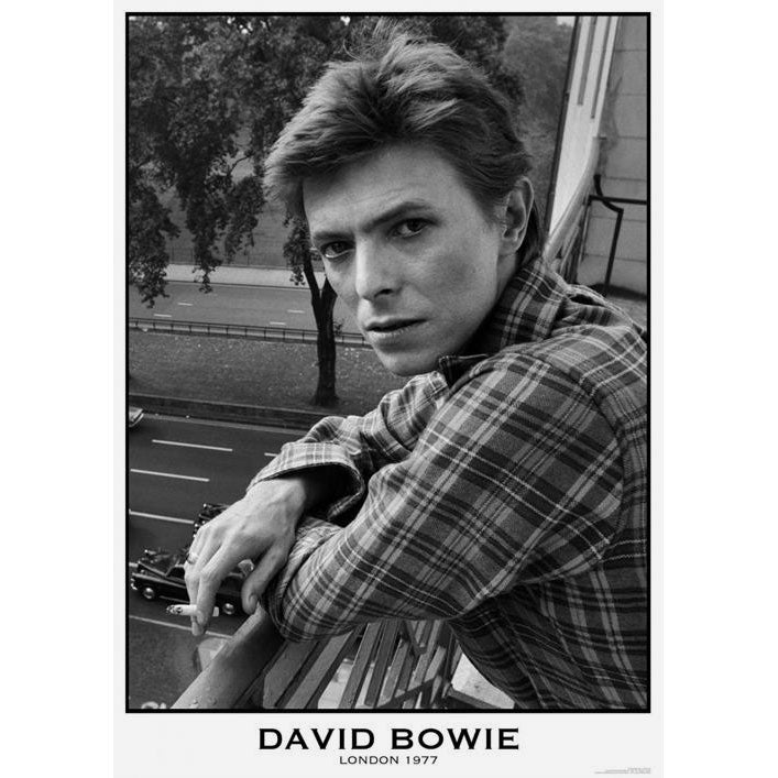 David Bowie London Import Poster