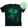 Three Wolf Moon Glow T-shirt