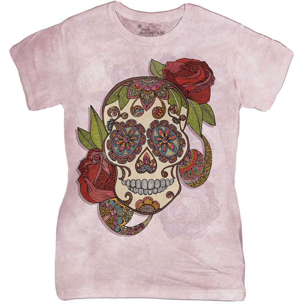 The Mountain Paisley Sugar Skull Babydoll