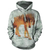 Forest Wolf Hooded Sweatshirt