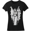 Lily Bat Wing by Rock Rebel Women's Tee Junior Top