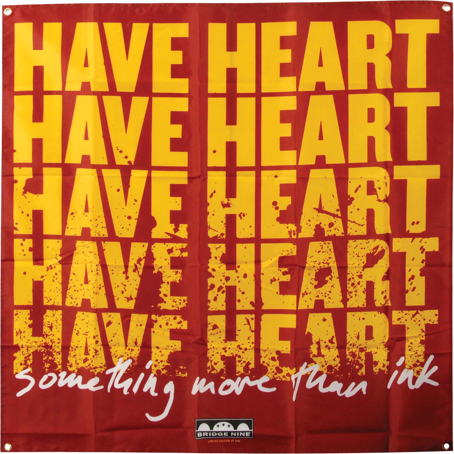 Have Heart Something More Than Ink Poster Flag
