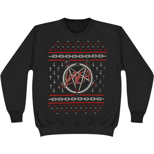 Slayer Pentagram Holiday Sweatshirt