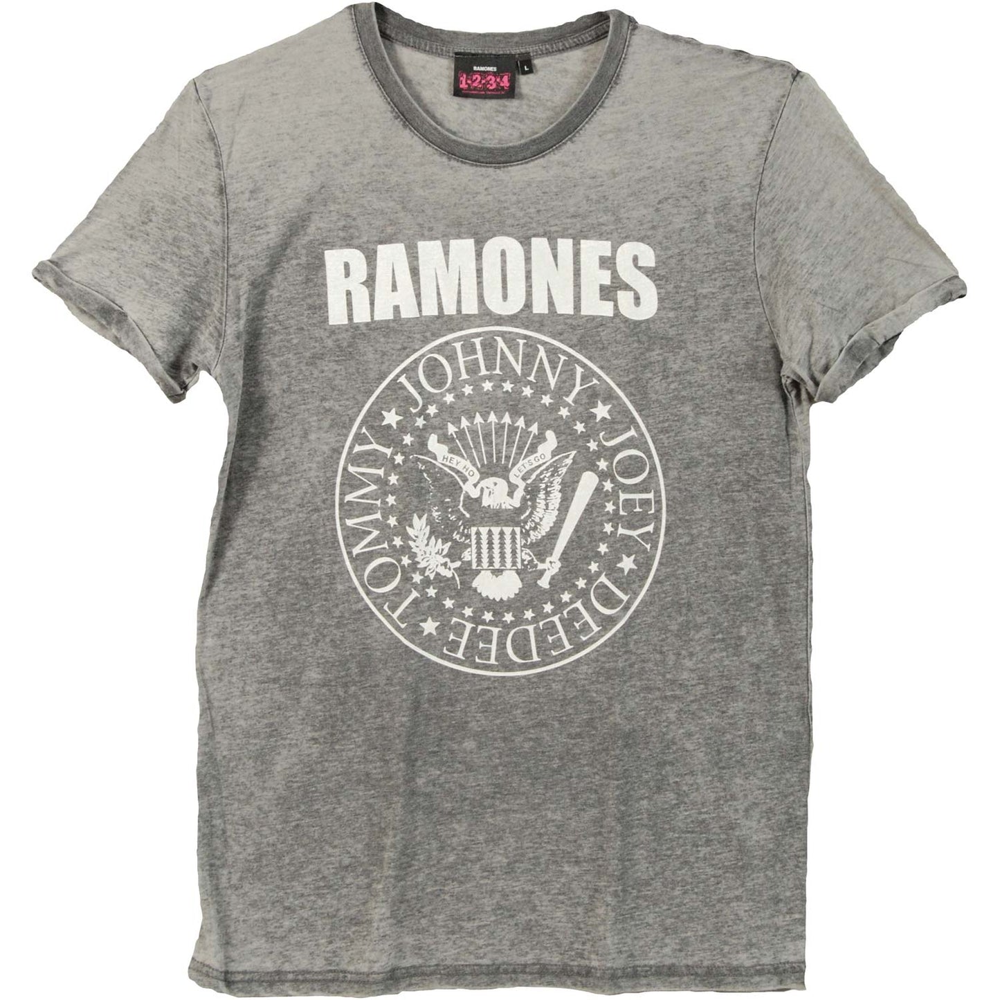 Ramones Presidential Seal (Crackle Ink) T-shirt