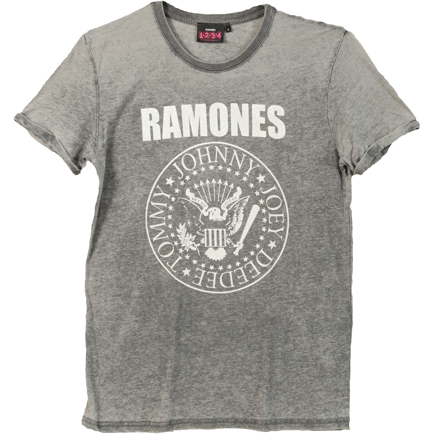 Ramones Presidential Seal (Crackle Ink) T-shirt