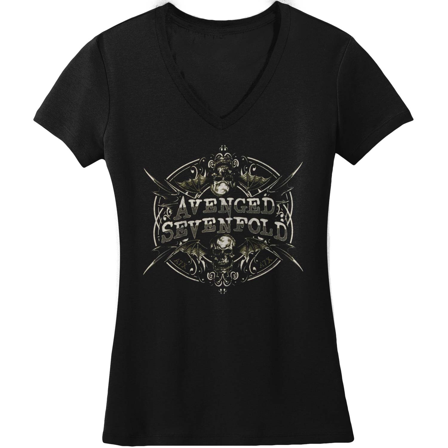 Mirrored Womens T-shirt