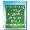 Filthy Animal Fleece Blanket