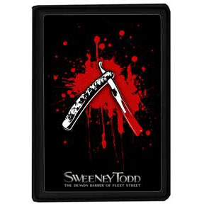 Sweeney Todd Straight Razor Card Case