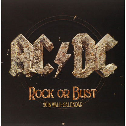 Rock Or Bust Calendar
