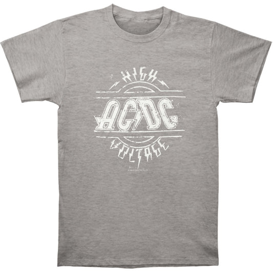 AC/DC High Voltage Sports Gray T-shirt