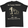Lemmy Lived To Win T-shirt