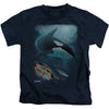 Salmon Hunter Orca Juvenile Childrens T-shirt