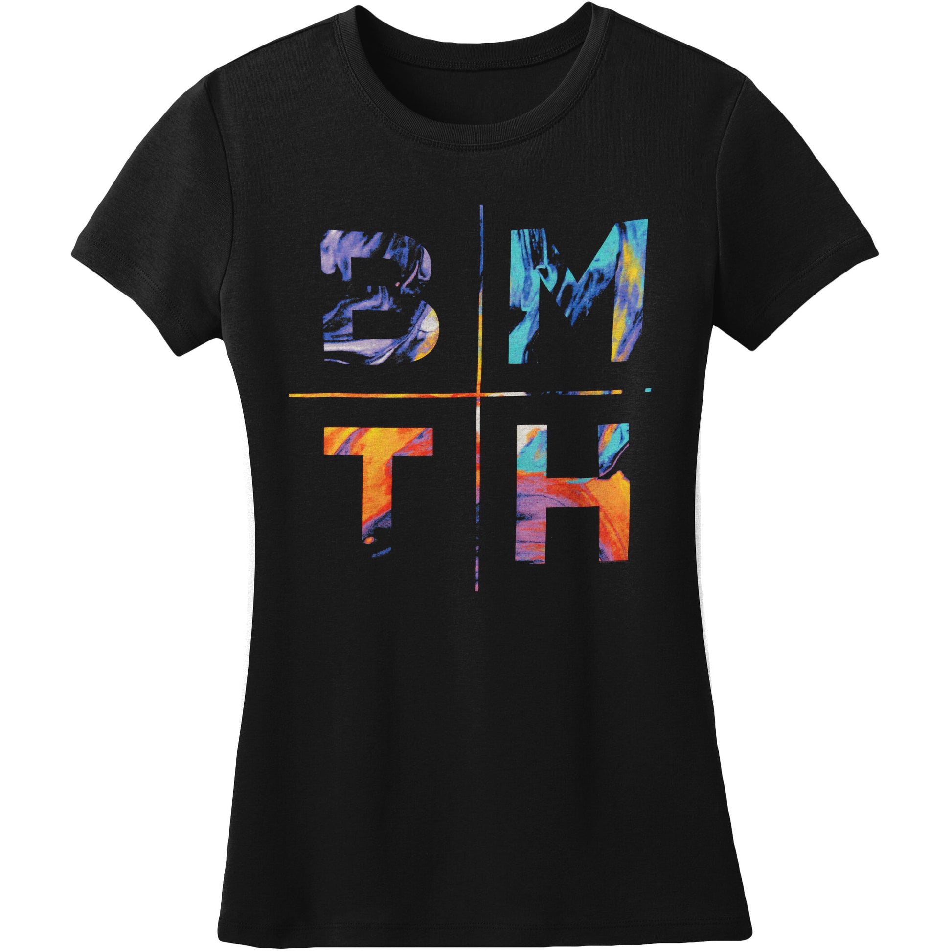 Stacked Letters Junior Baby Doll Junior Top