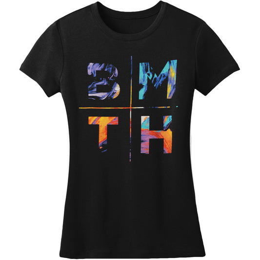 Stacked Letters Junior Baby Doll Junior Top