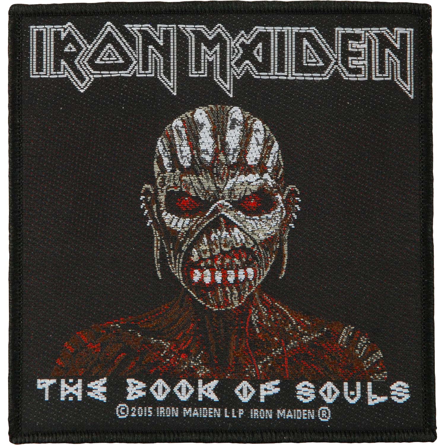 Iron Maiden The Book Of Souls Woven Patch