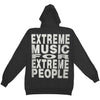 Extreme Music Zippered Hooded Sweatshirt