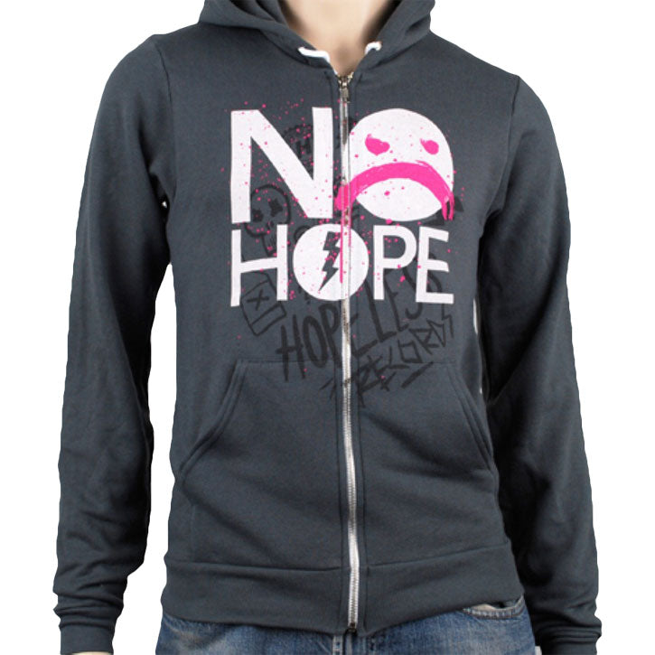 Hopeless Records No Nope Zippered Hooded Sweatshirt