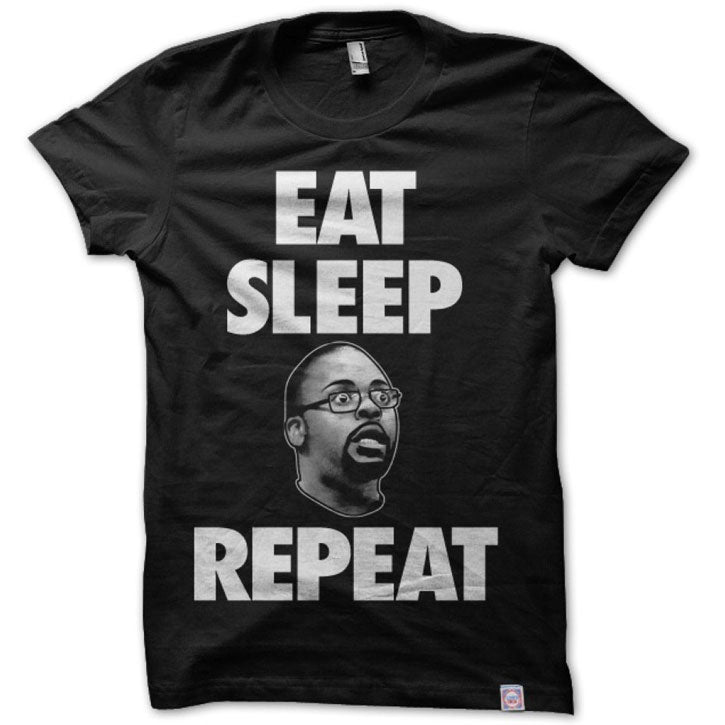 Squared Circle Clothing Eat Sleep Repeat T-shirt