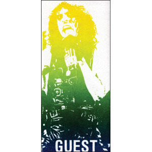 Alice Cooper Cloth Bakcstage Pass