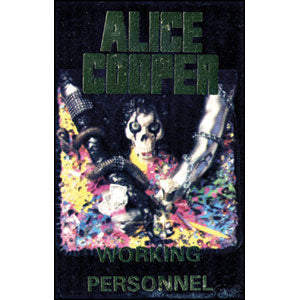 Alice Cooper Laminated Backstage Pass