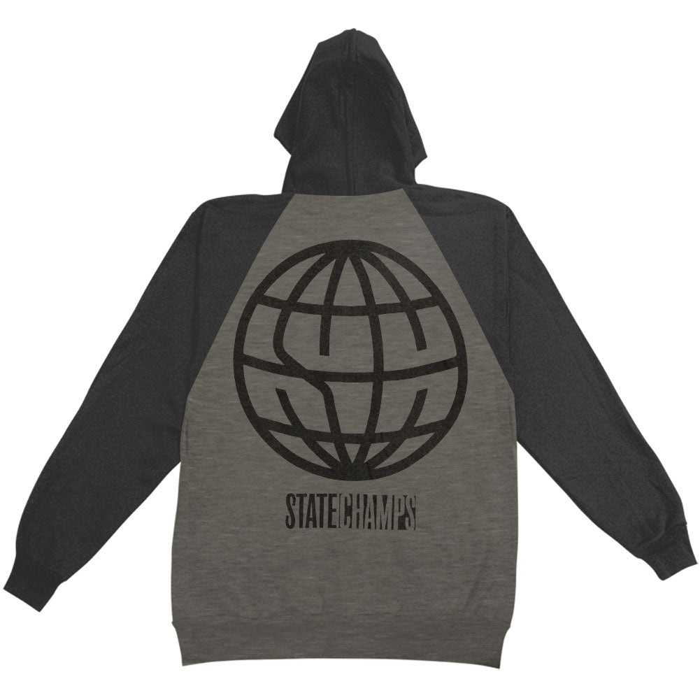 State Champs Globe Logo Zippered Hooded Sweatshirt