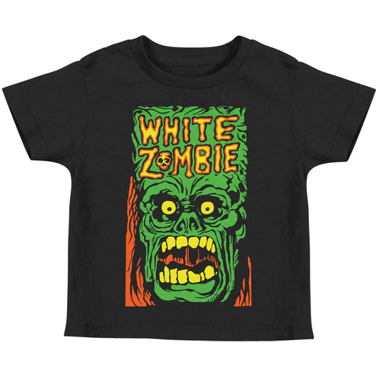 White Zombie Monster Yell Toddler T-shirt Childrens T-shirt