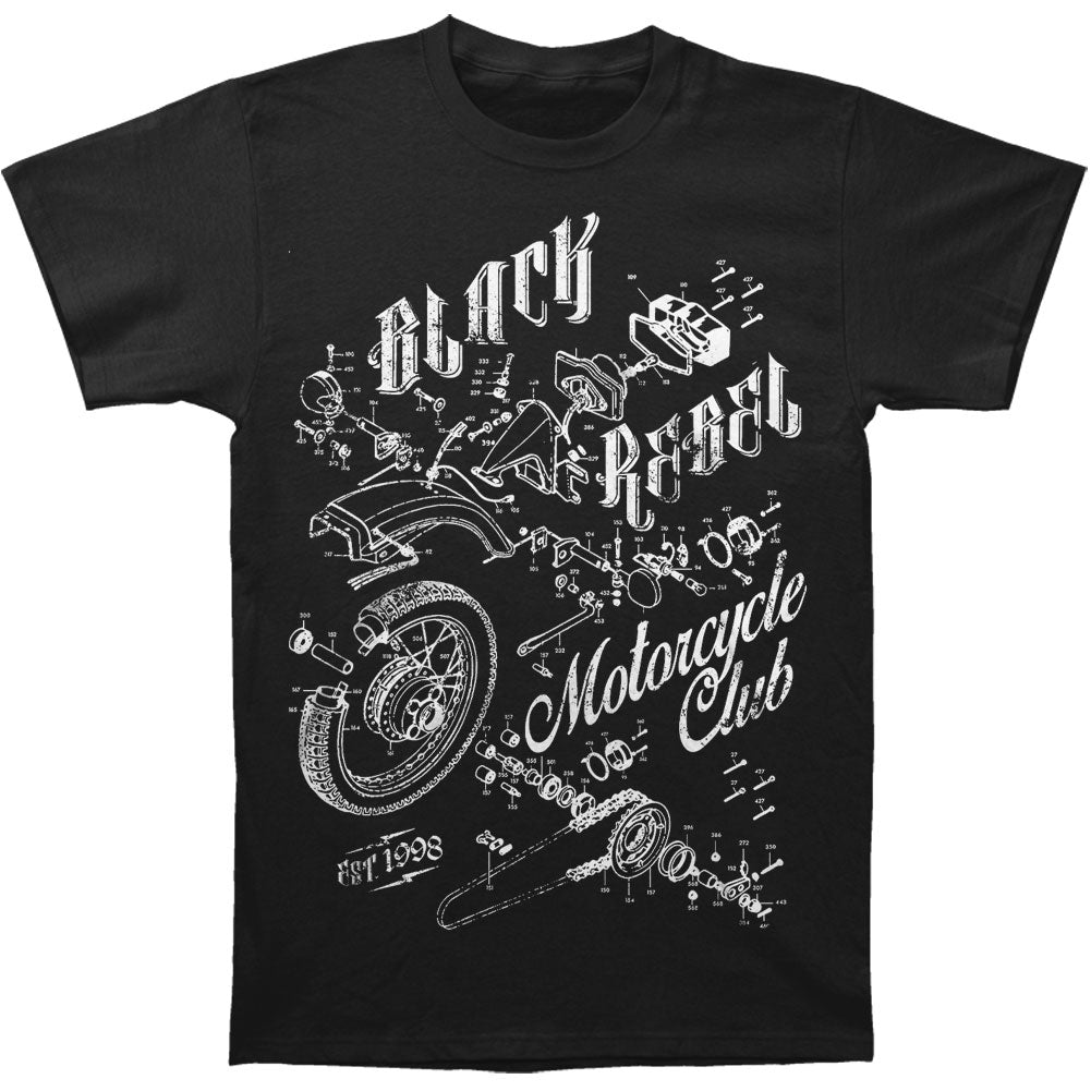 Black Rebel Motorcycle Club Moto Tee T-shirt