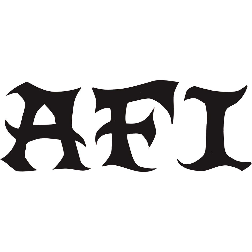 AFI Peel & Rub Sticker 29939 | Rockabilia Merch Store