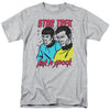 Kirk N Spock Adult T-shirt