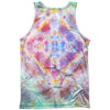 Fried Tie Dyed 100% Poly Mens Tank