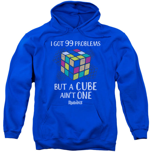 Rubik's Cube 99 Problems Adult 25% Poly Hooded Sweatshirt