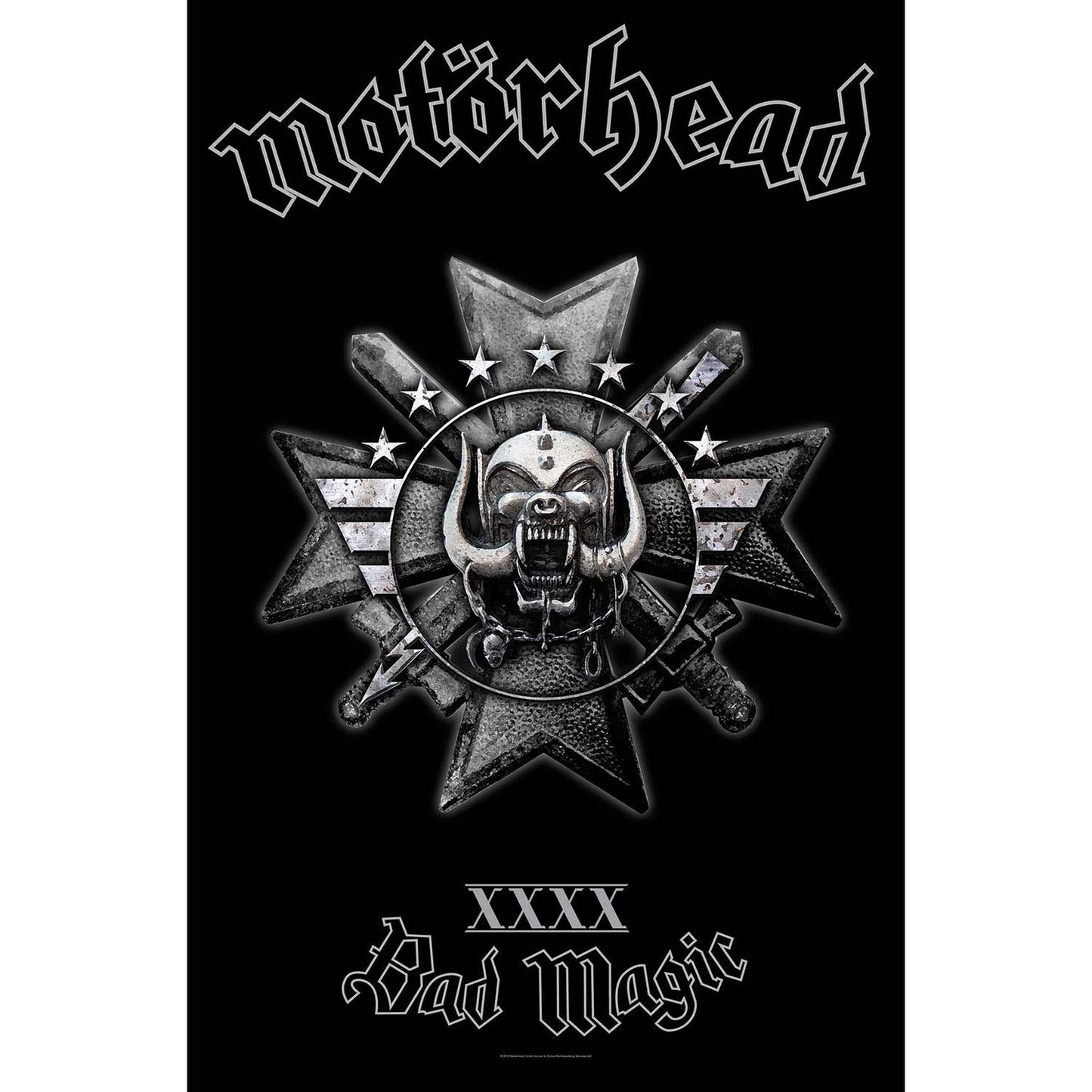 Motorhead Bad Magic Poster Flag