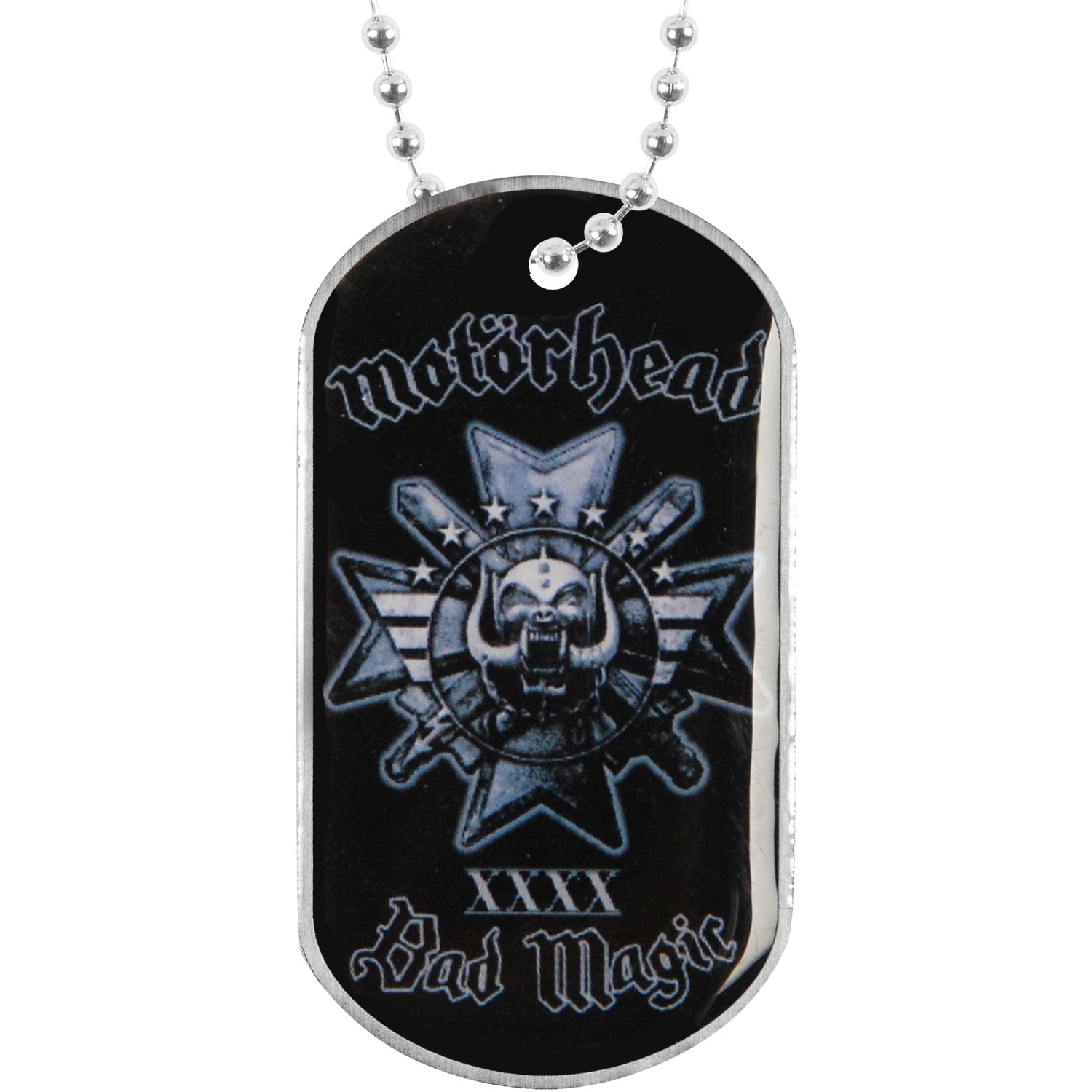 Motorhead Bad Magic Dog Tag Necklace