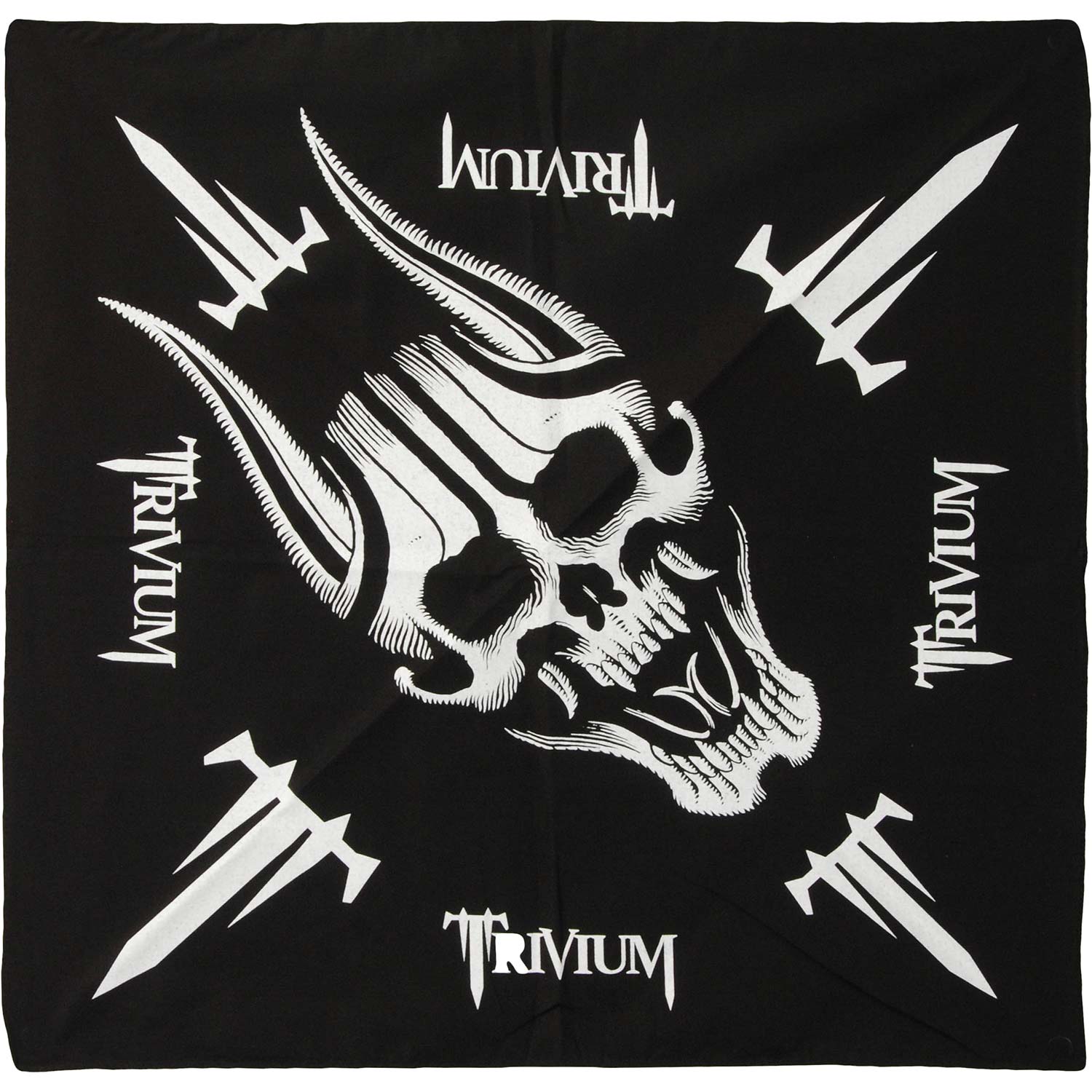 Trivium Screaming Skull Bandana