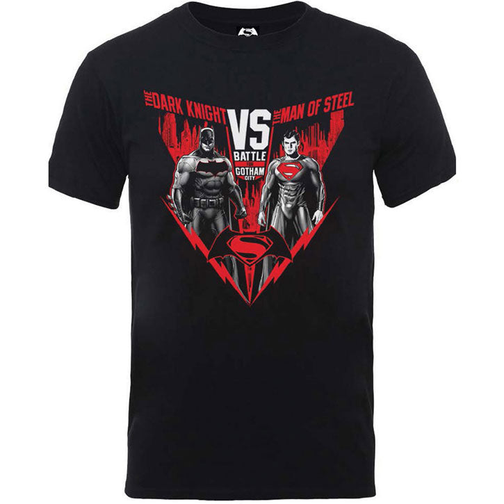 Batman v Superman: Dawn Of Justice Battle For Gotham T-shirt