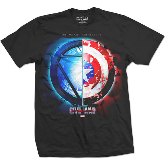 Captain America Civil War Whose Side T-shirt