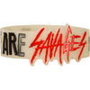 We Are Savages Rubber Bracelet