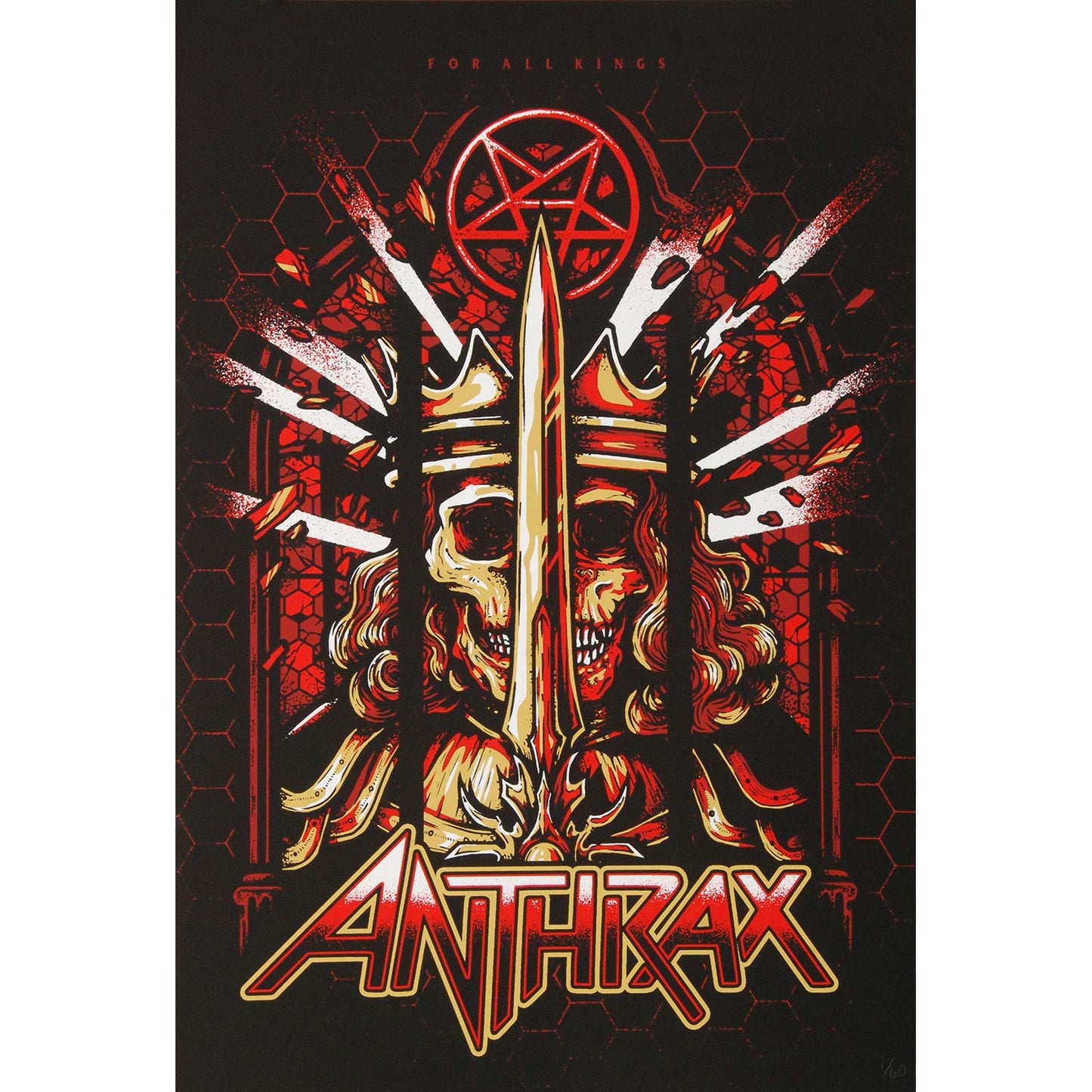 For All Kings Limited Screenprint