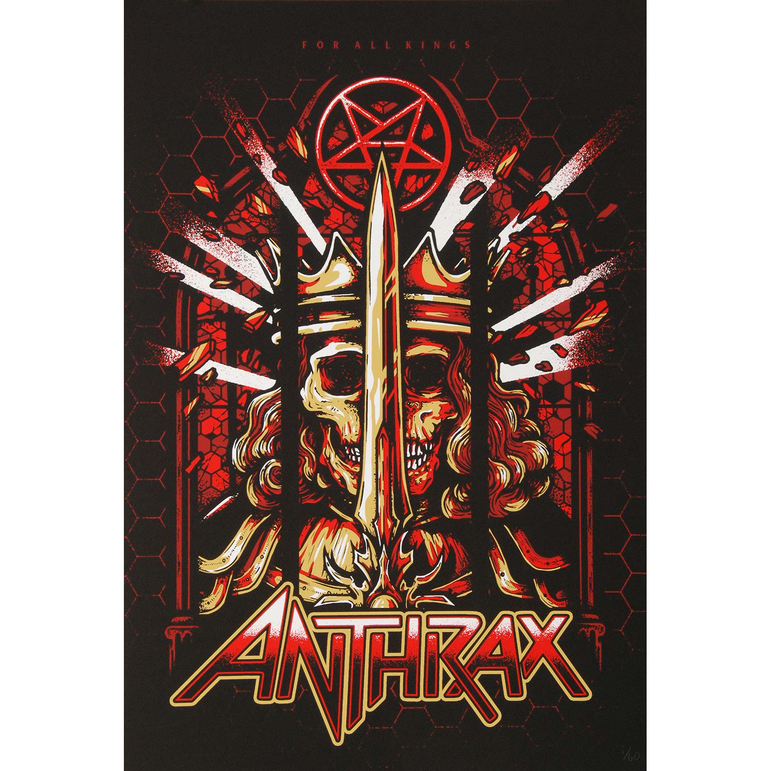 For All Kings Limited Screenprint