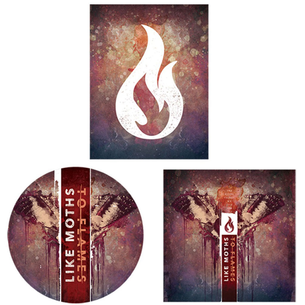 Like Moths To Flames The Dying Things Sticker Set
