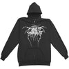 A Blaze In The Northern Sky Zippered Hooded Sweatshirt