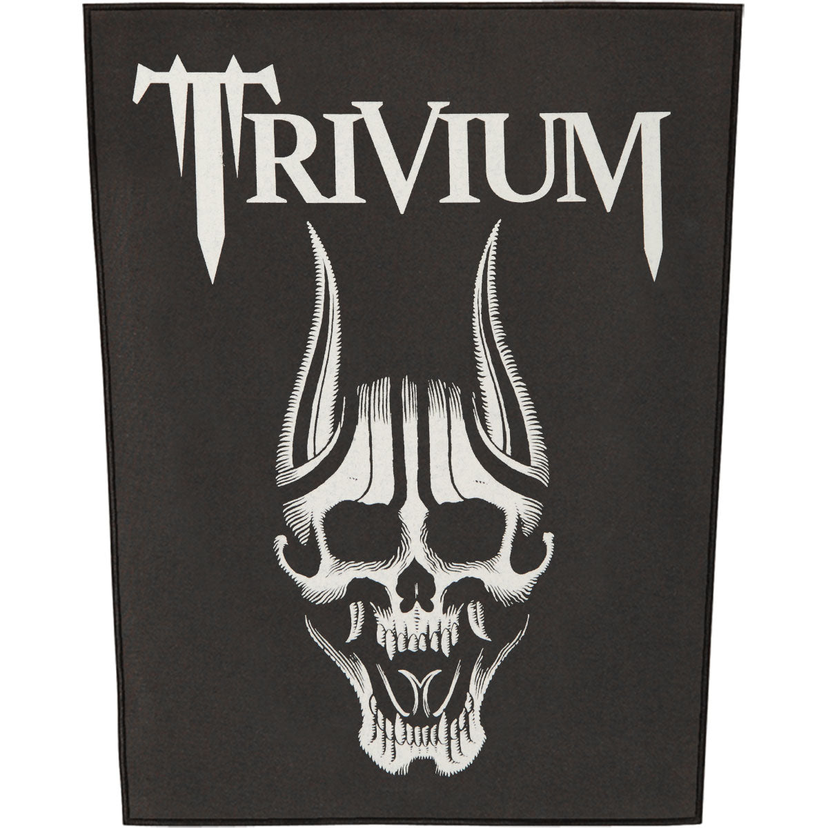 Trivium Screaming Skull Back Patch