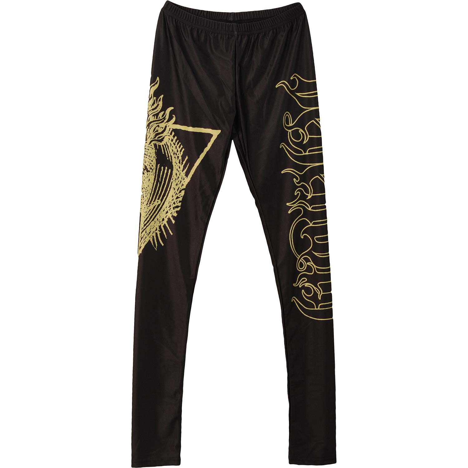 Gold Fire Leggings Leggings