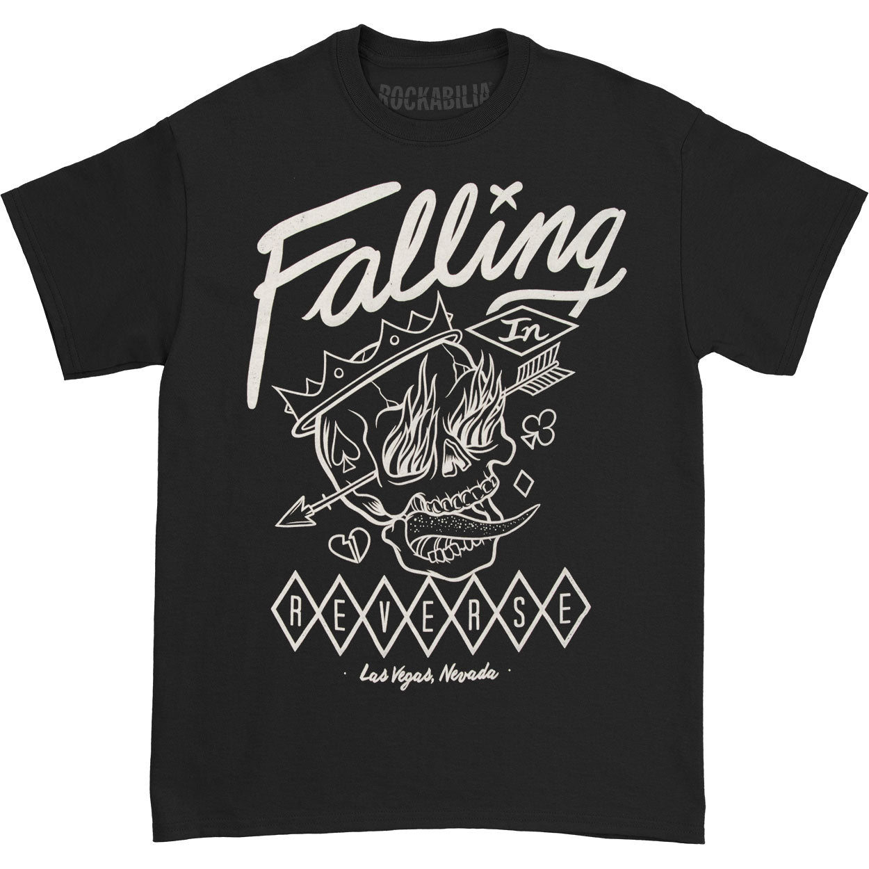 Falling In Reverse Flame Skull T-shirt