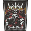 To The Death Back Patch