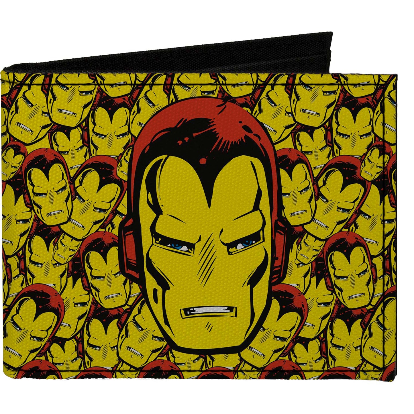Iron Man Face Close-Up Stacked Bi-Fold