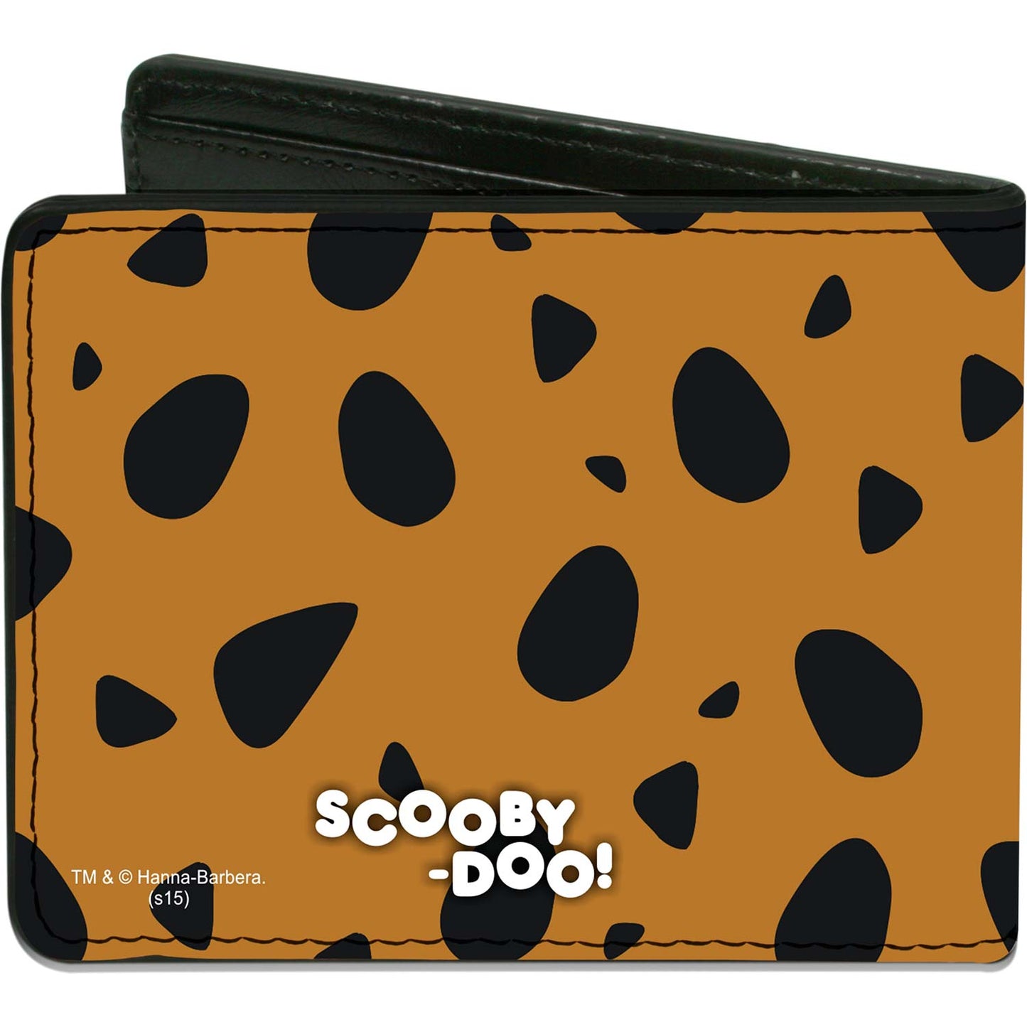 Scooby Doo Close-Up Expression/Spots Brown/Black/White Bi-Fold