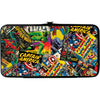 Retro Marvel Comic Books Stacked Girls Wallet