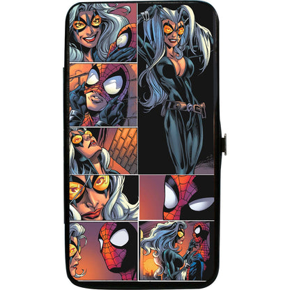 Spider-Man & Black Cat Scene Blocks Girls Wallet